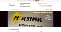 Desktop Screenshot of morsink-trading.com